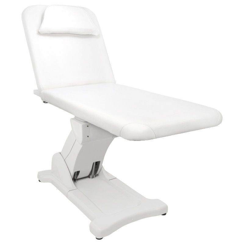 Electric bed for massage azzurro 808 2 pot. White