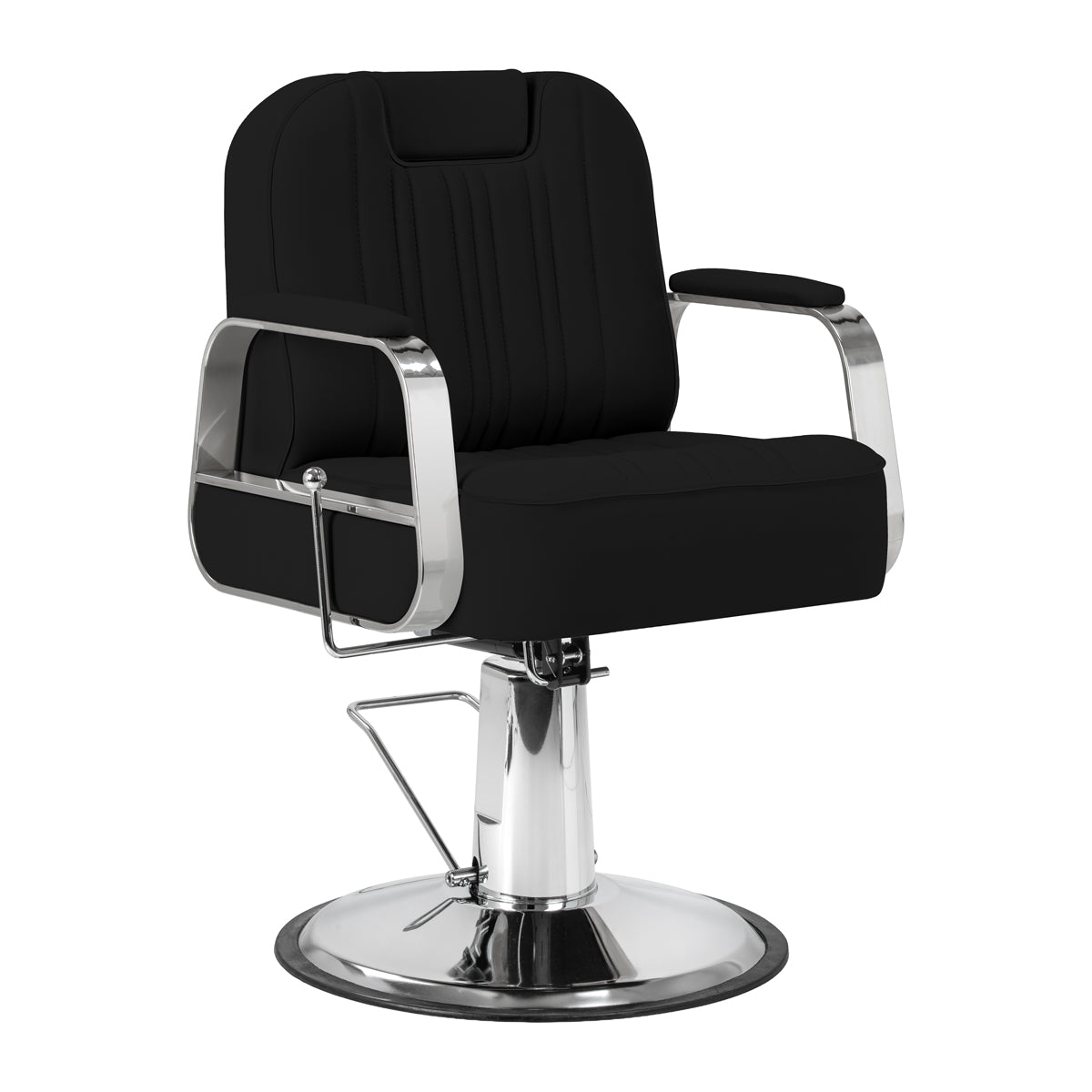 Gabbiano black stern barber chair