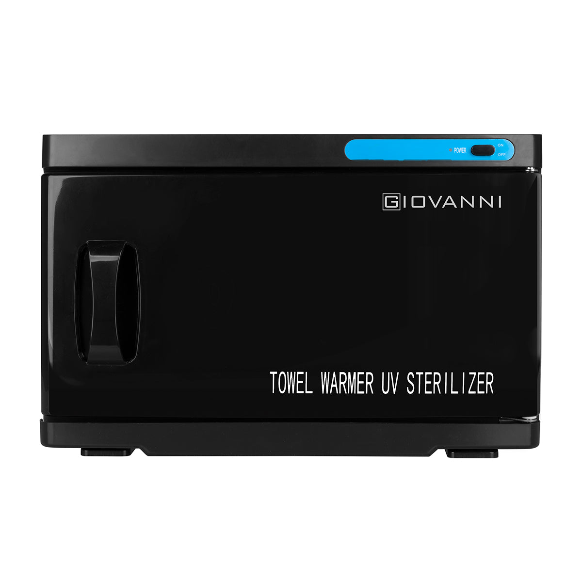 Towel warmer with uv-c 16l black sterilizer