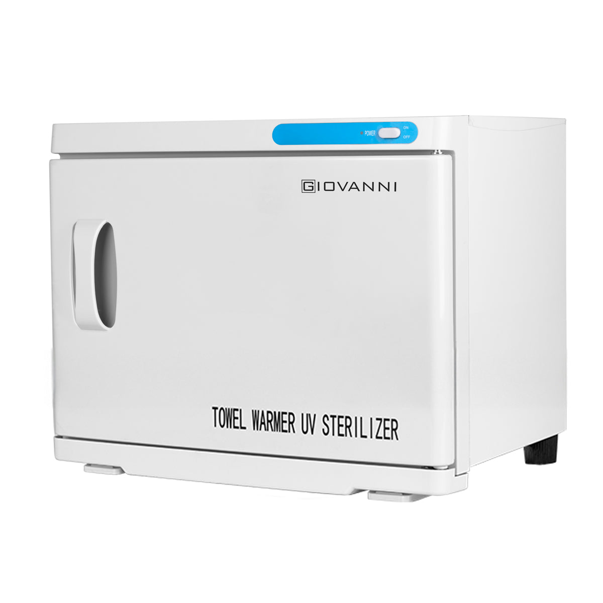Towel warmer with uv-c 23l sterilizer white