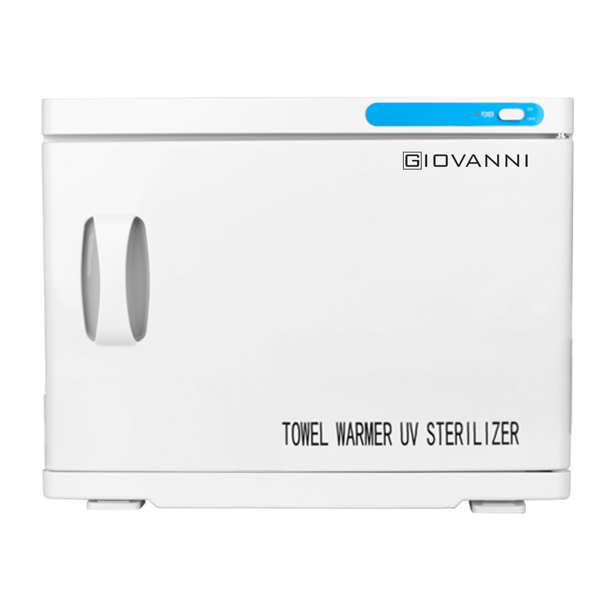 Towel warmer with uv-c 23l sterilizer white