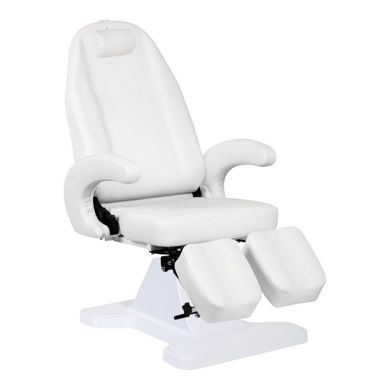112 hydraulic podiatry chair white