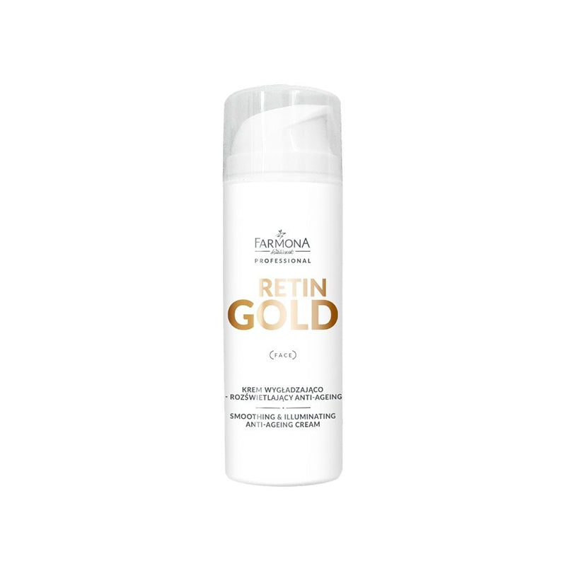 Farmona retin gold smoothing and brightening anti-aging cream 150ml