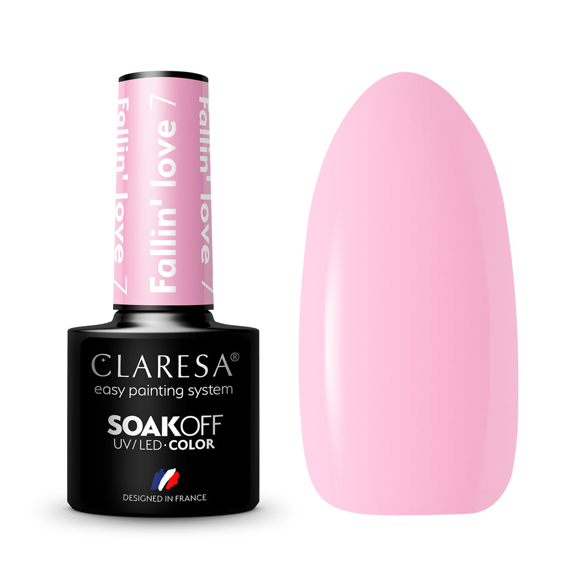 CLARESA Hybrid nail polish FALLIN "LOVE 7 -5g