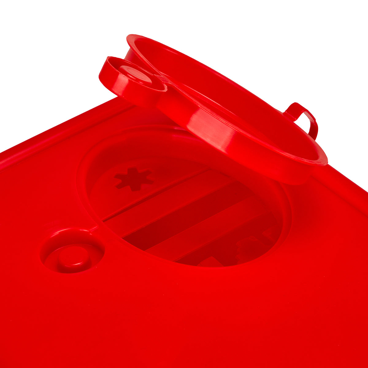 5 L RED MEDICAL WASTE CONTAINER