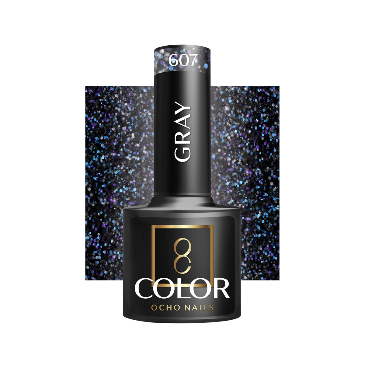 OCHO NAILS Hybrid nail polish gray 607 -5 g