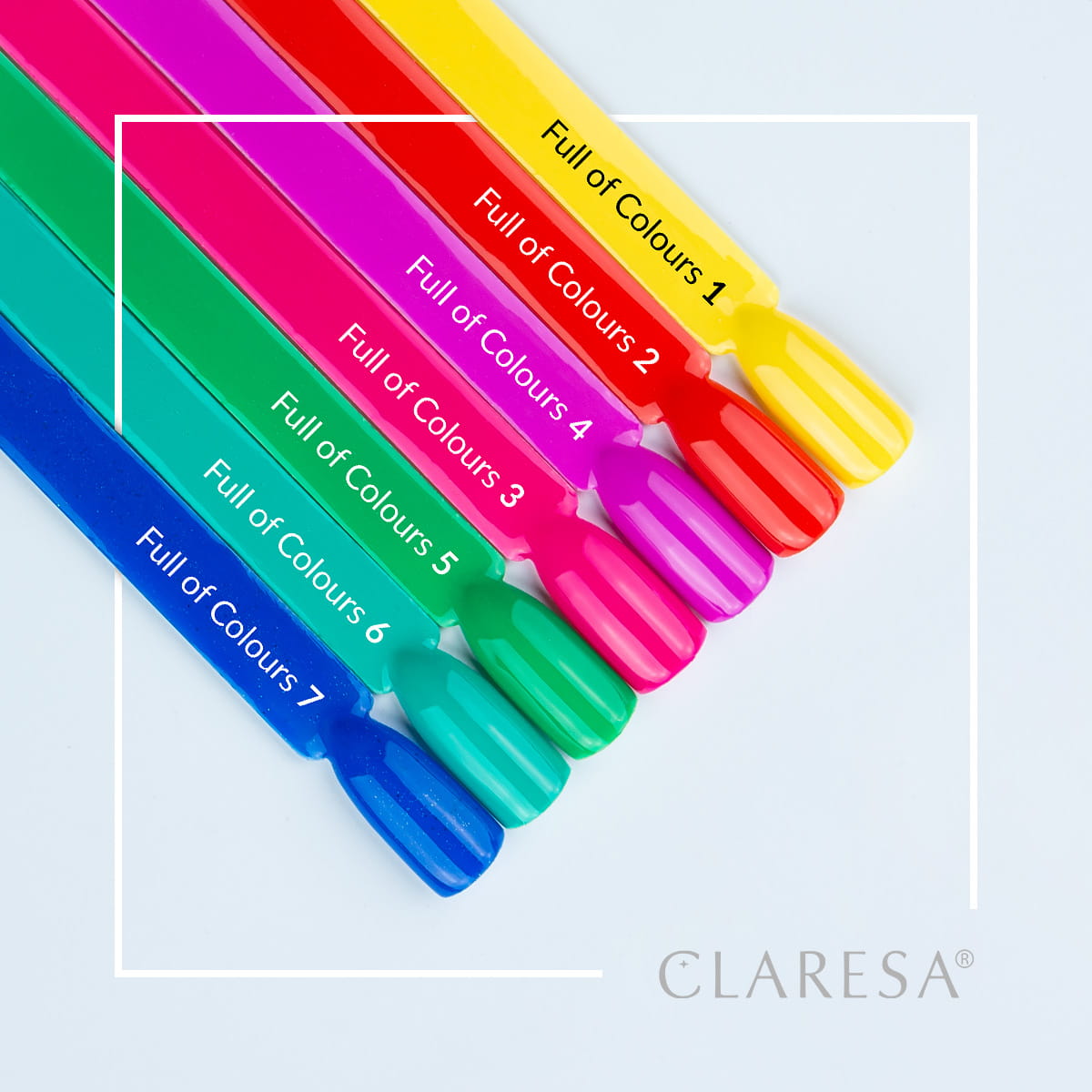 CLARESA Full of colours Hybrid Polish 3 -5g
