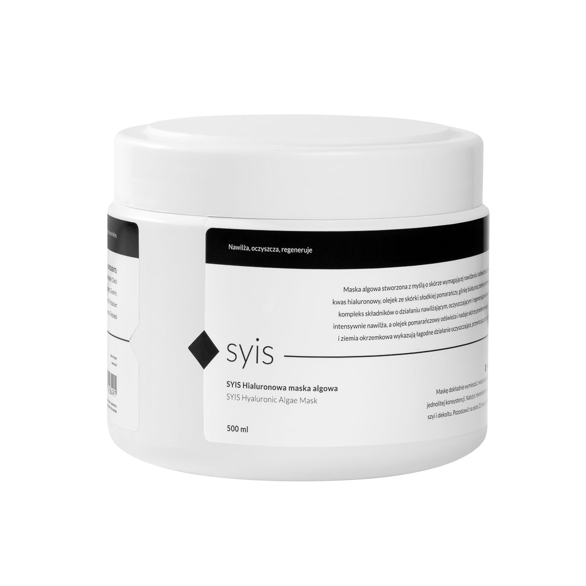 Syis Hyaluronic Algae Mask 500 ml