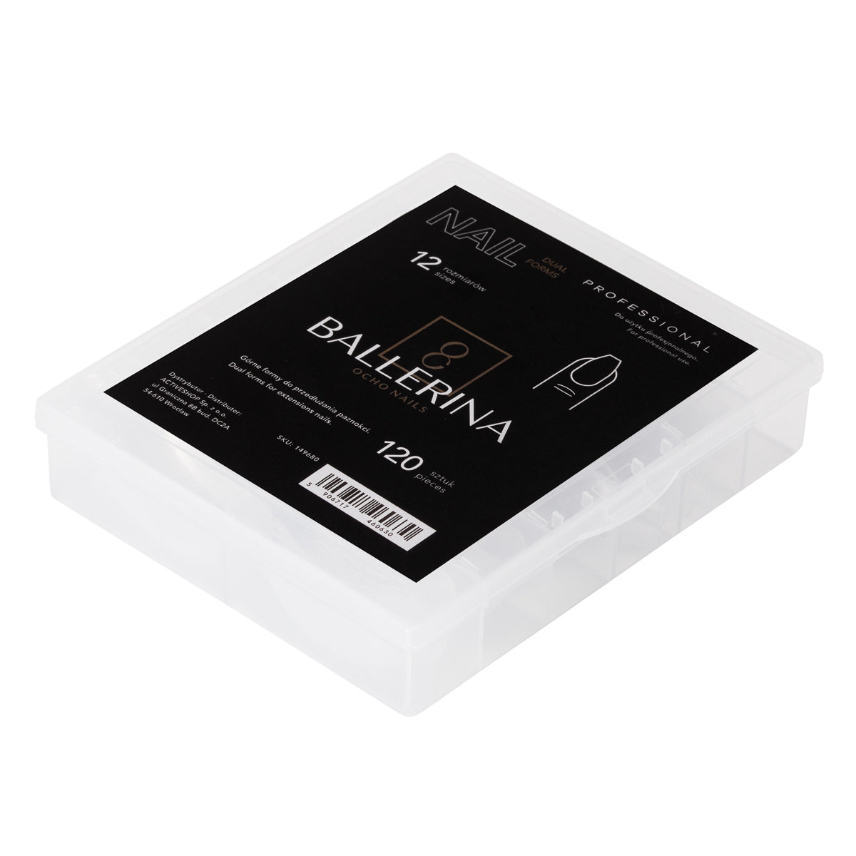 OCHO NAILS dual forms ballerina 120 pcs.