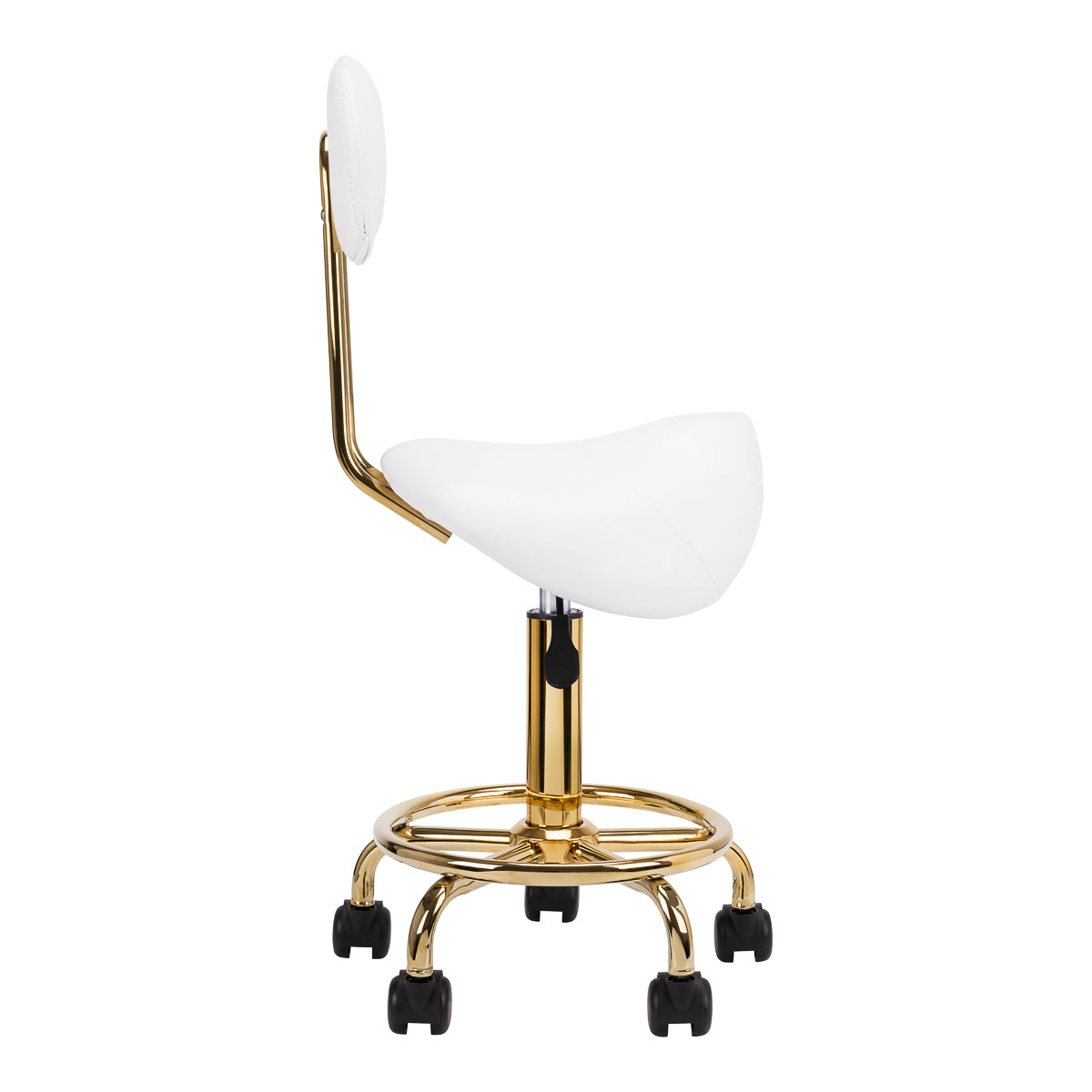 Cosmetic stool 6001-G gold white second category