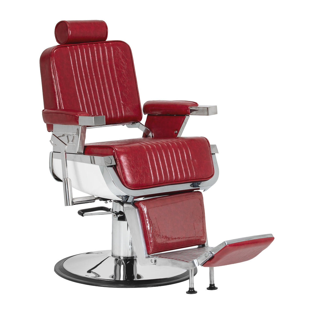 Barber chair Gabbiano Royal X red