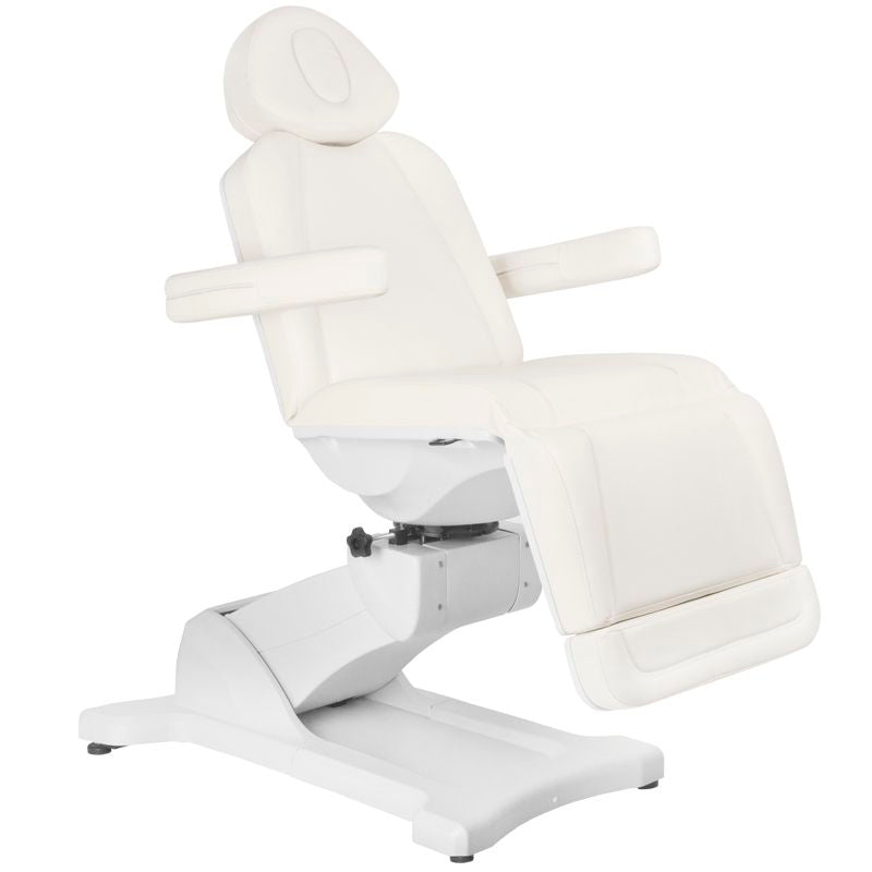 Electric cosmetic chair azzurro 869a rotary 4 engine white