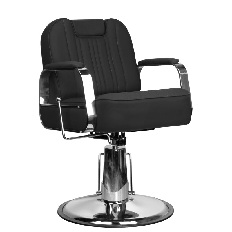Gabbiano black stern barber chair
