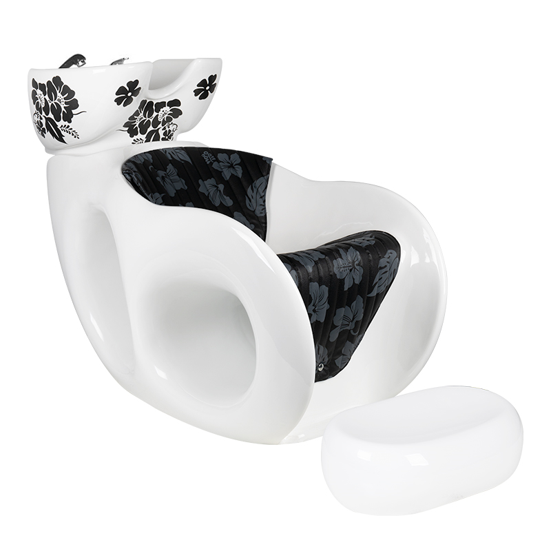 Gabbiano white mallow hairdressing wash unit