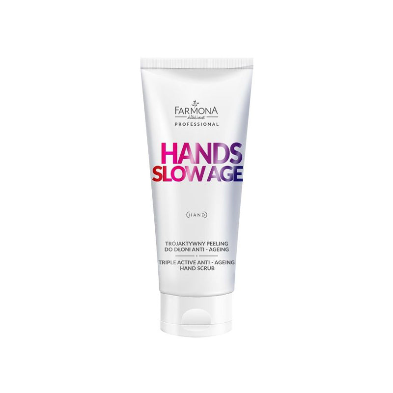 Farmona hands slow age three-active anti-aging hand peeling 200ml