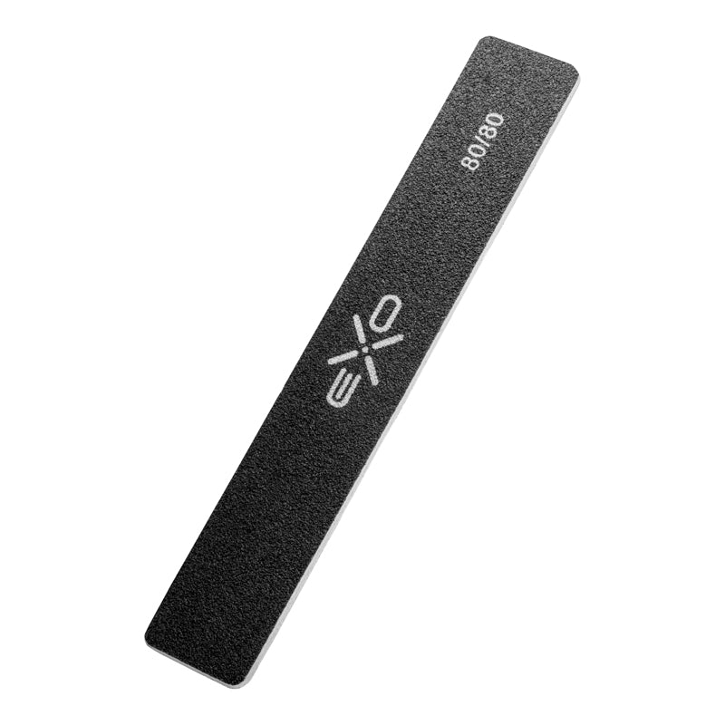 EXO WIDE STRAIGHT NAIL FILE 80/80 10 PCS