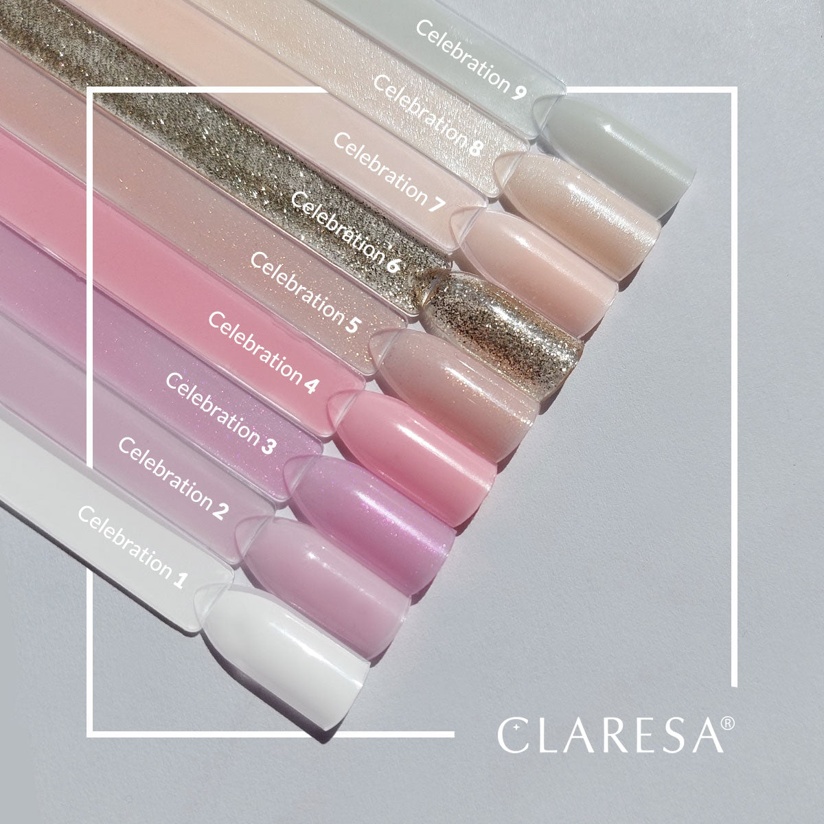 CLARESA Hybrid nail polish CELEBRATION 5 -5g