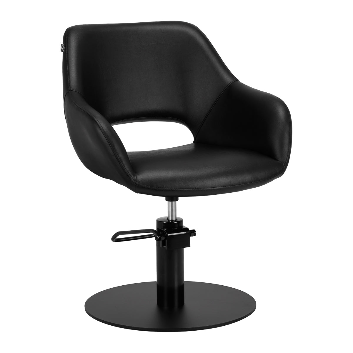 Hairdressing chair Gabbiano Morena Black